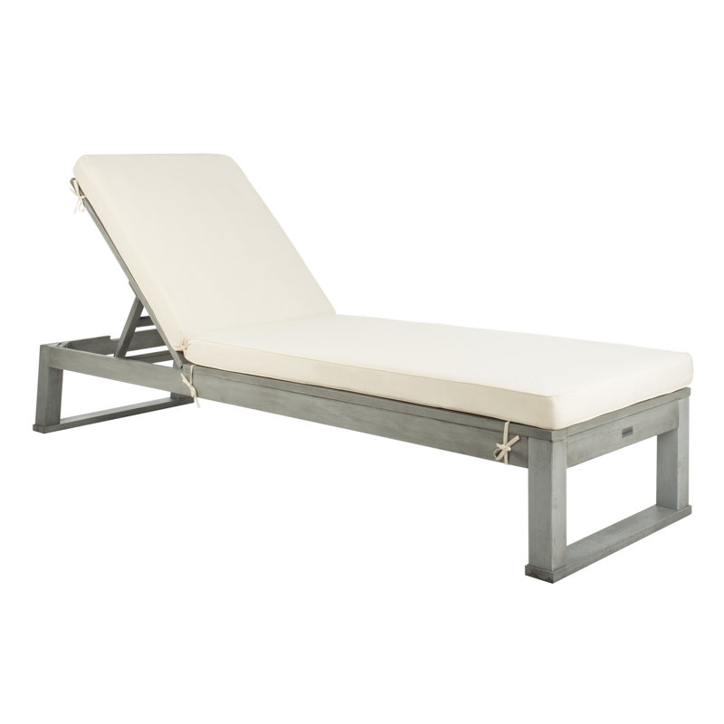Faunce Reclining Chaise Lounge with Cushion & Reviews AllModern